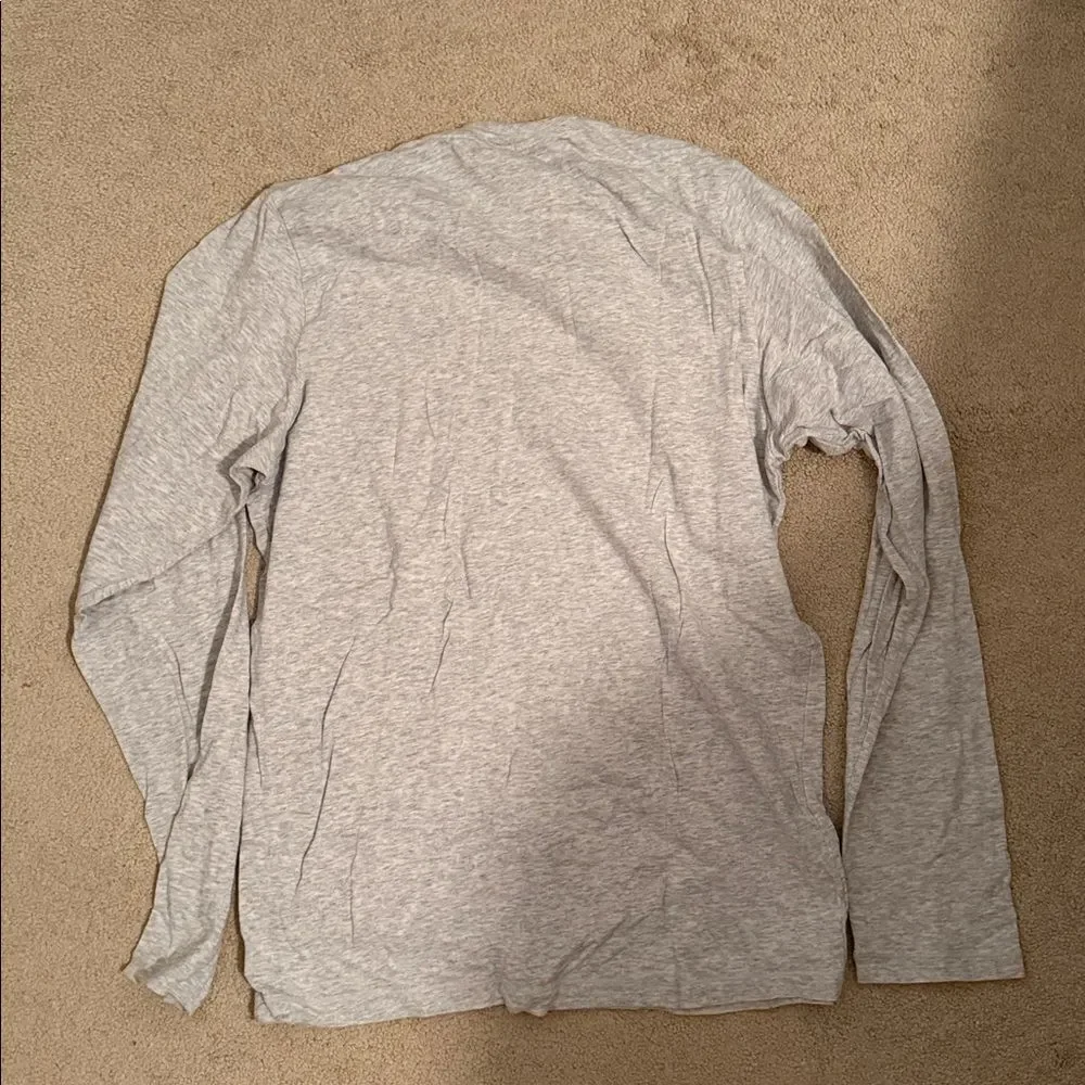 Skims new Heather Gray Crewneck Top XXS
